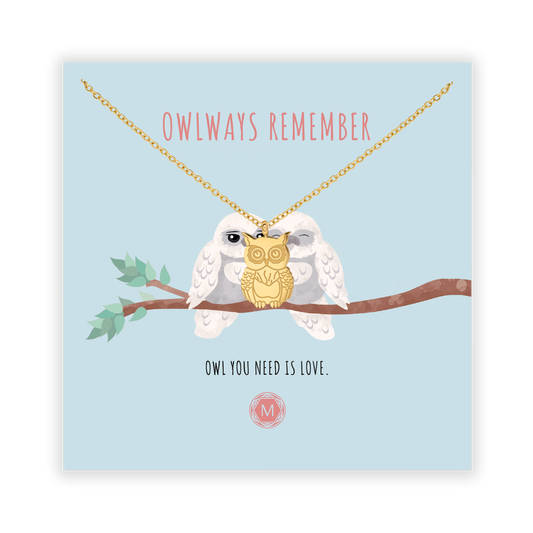 OWLWAYS REMEMBER Necklace