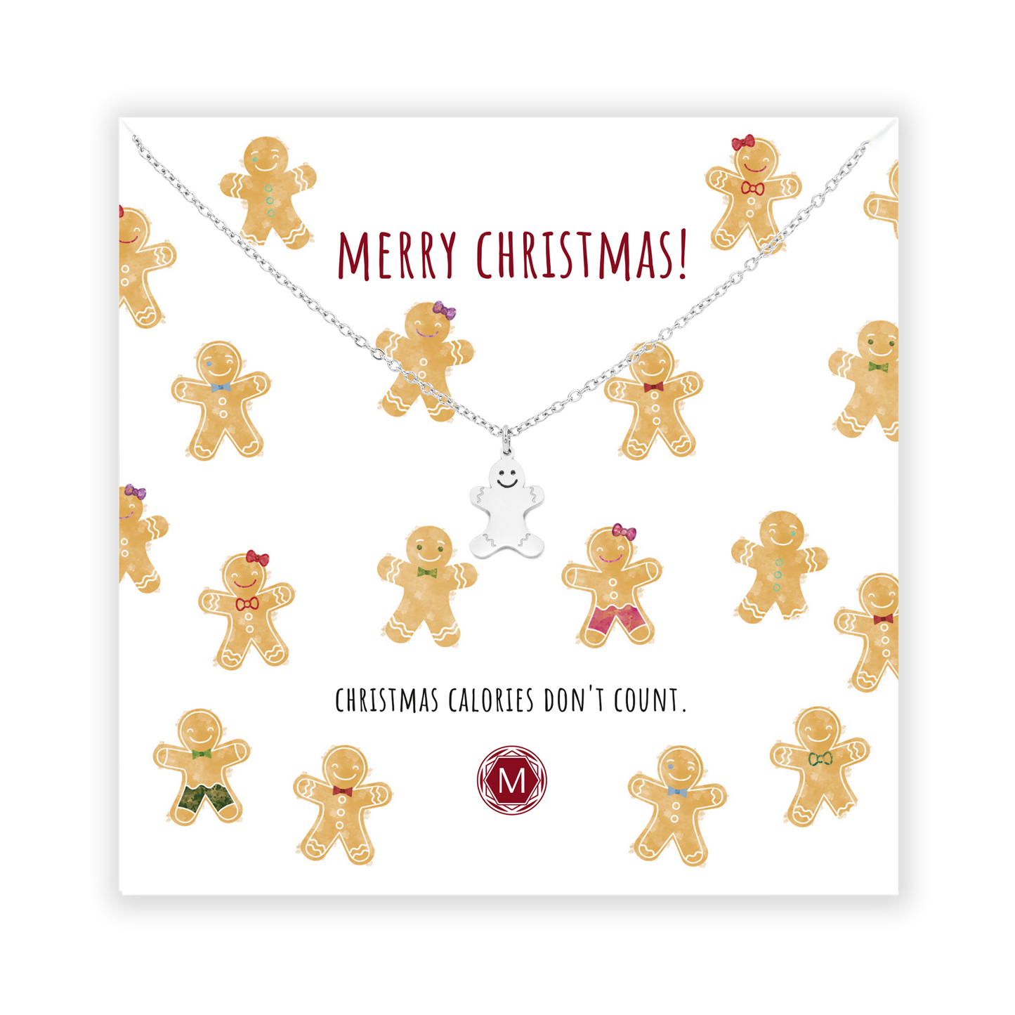 XMAS SPECIAL: GINGERBREAD Necklace