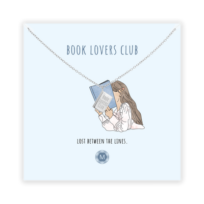 BOOK LOVERS CLUB Necklace